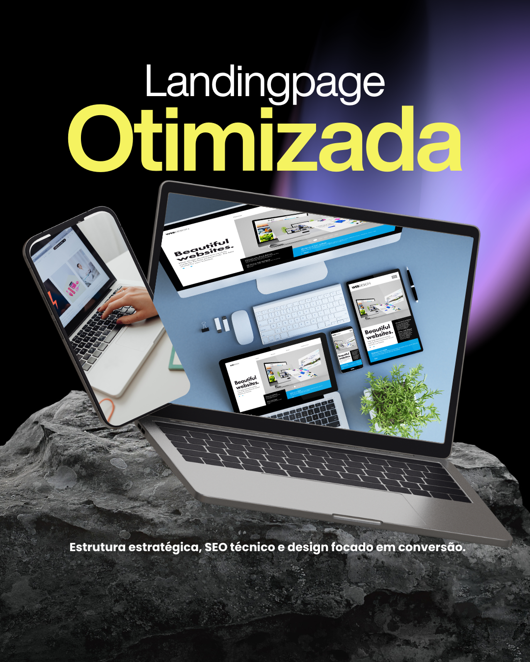 Criação de site ou landing page para anúncios